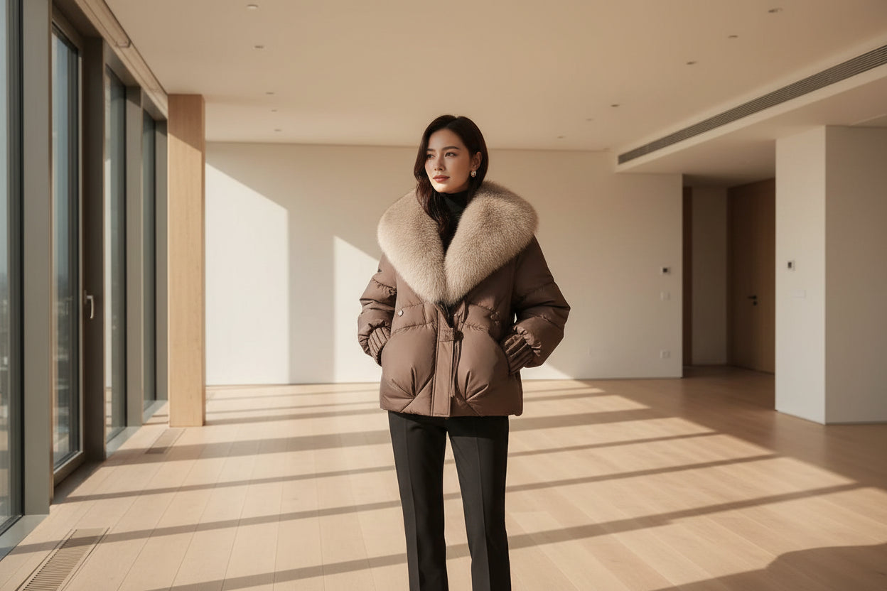 جاكيت جديد دافئ وسميك