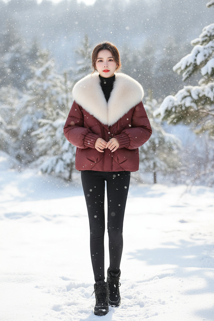 جاكيت جديد دافئ وسميك